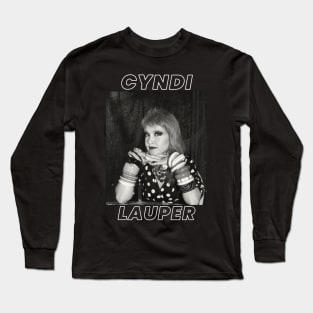 Cyndi Lauper Long Sleeve T-Shirt